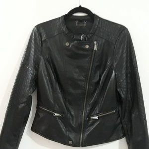 Jou Jou Faux Leather Jacket